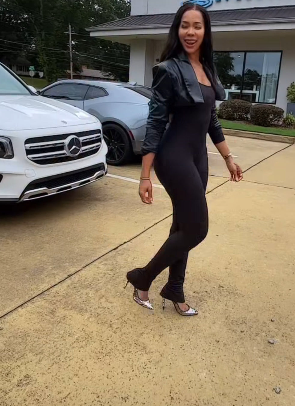 London Classic Black Jumpsuit