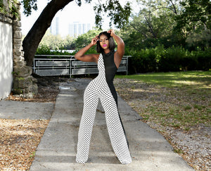 The Charleston Classic Harlequin Jumpsuit