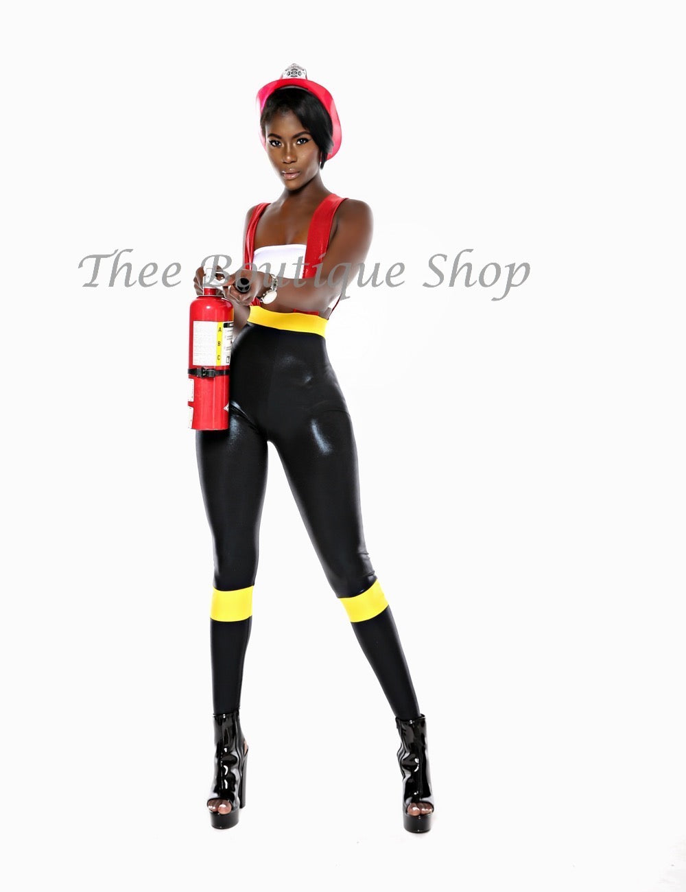 The Luxe Firefighter Suspender Costume