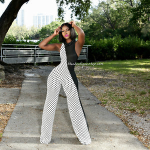 The Charleston Classic Harlequin Jumpsuit