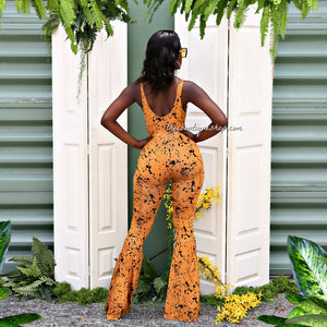 The Summer Splash Flare Jumpsuit